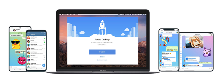 在平板电脑(iPad)上使用 Potato